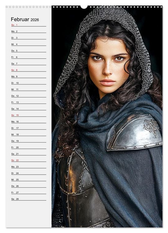 Produktbild: Armor Couture. Mode inspiriert vom Mittelalter (Wandkalender 2026 DIN A2 hoch), CALVENDO Monatskalender