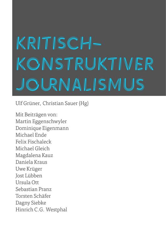 Produktbild: Kritisch-konstruktiver Journalismus