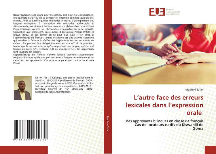 Produktbild: L'autre face des erreurs lexicales dans l'expression orale