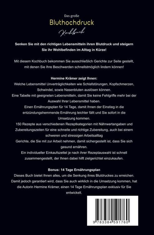 Produktbild: Das gro&szlig;e Bluthochdruck Kochbuch &ndash; 150 gesunde & herzfreundliche Rezepte f&uuml;r jeden Tag