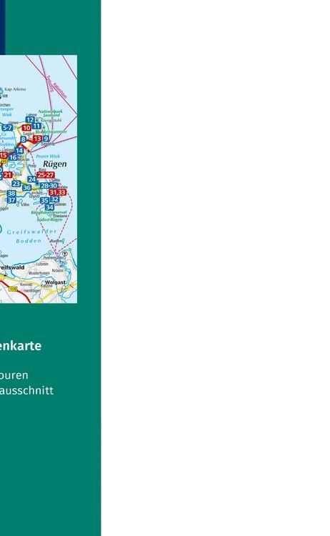 Produktbild: KOMPASS Wanderf&uuml;hrer R&uuml;gen, mit Hiddensee und Fischland-Dar&szlig;-Zingst, 55 Touren mit Extra-Tourenkarte