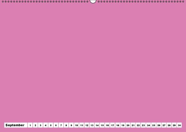 Produktbild: Bunter Bastelkalender f&uuml;r M&auml;dchen (Wandkalender immerw&auml;hrend DIN A2 quer)