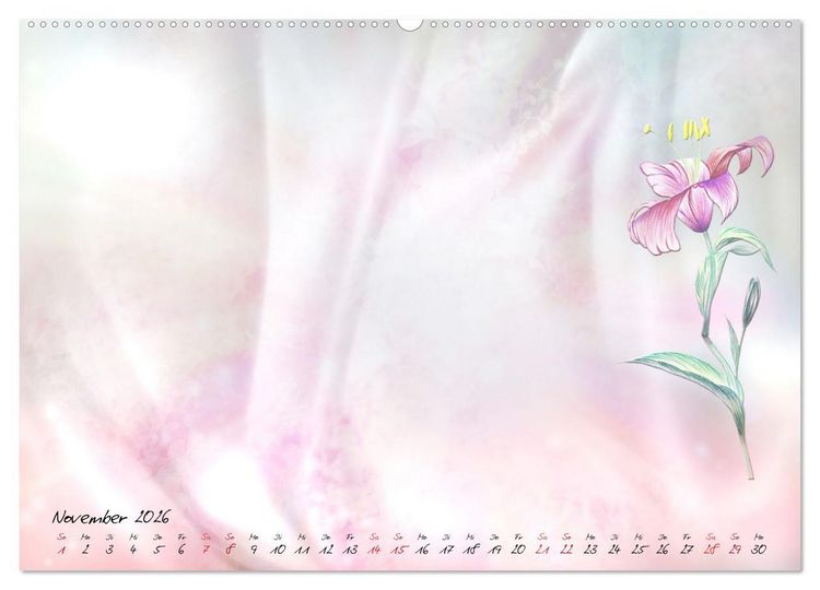 Produktbild: Liebe wird im Herzen geboren (Wandkalender 2026 DIN A2 quer), CALVENDO Monatskalender