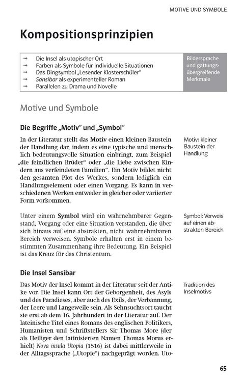 Produktbild: Klett Lekt&uuml;rehilfen Alfred Andersch, Sansibar oder der letzte Grund