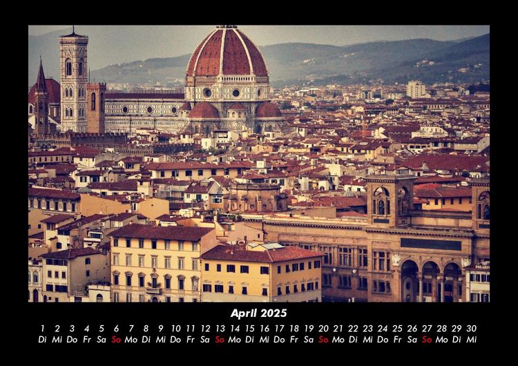 Produktbild: Sensation Italien 2025 Fotokalender DIN A3