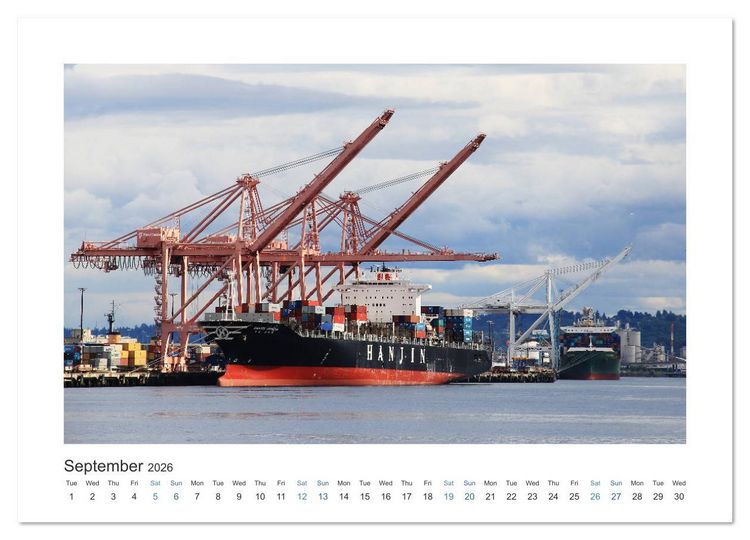 Produktbild: Seattle (High Quality Premium Wall Calendar 2026 DIN A2 landscape),CALVENDO 12 Month Wall Calendar