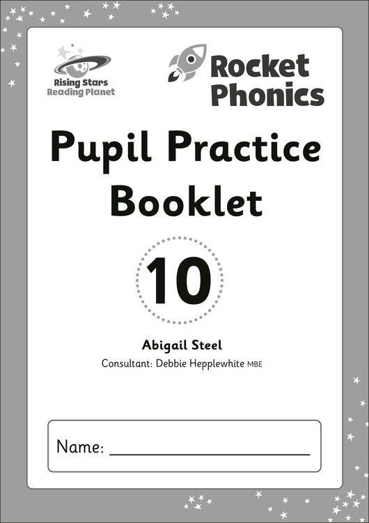 Produktbild: Reading Planet: Rocket Phonics - Pupil Practice Booklet 10