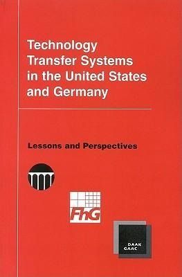 Produktbild: Technology Transfer Systems in the United States and Germany