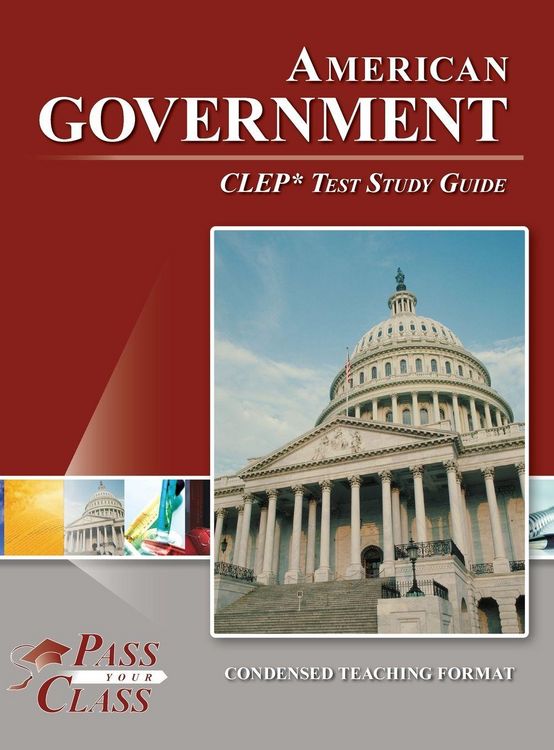 Produktbild: American Government CLEP Test Study Guide