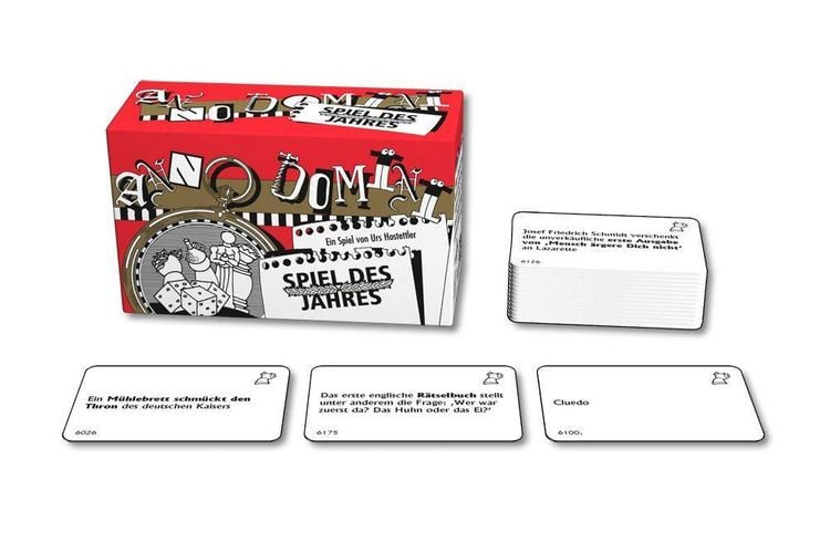 ABACUSSPIELE Gioco Da Tavolo Anno Domini - Sesso E Crimine - Edizione Tedesca