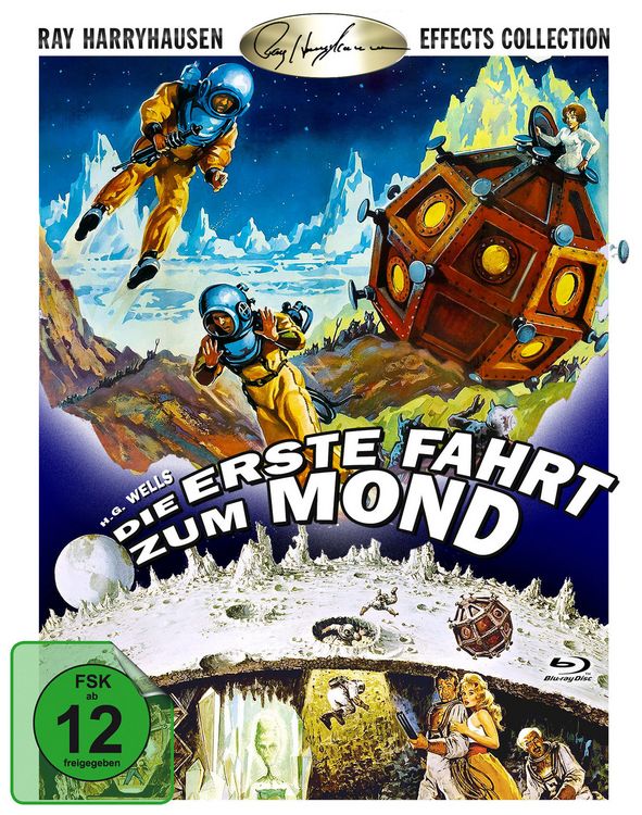 Produktbild: Die erste Fahrt zum Mond (First men in the moon)