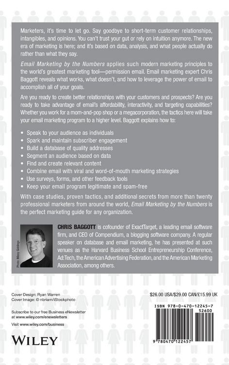 Produktbild: Email Marketing By the Numbers