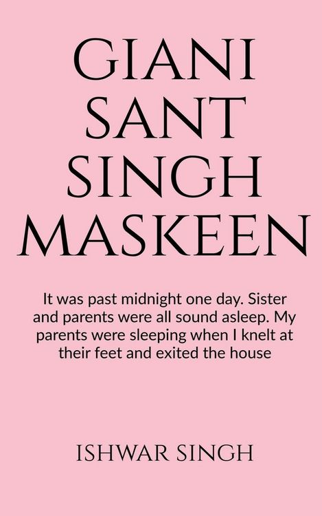 Produktbild: Giani Sant Singh Maskeen