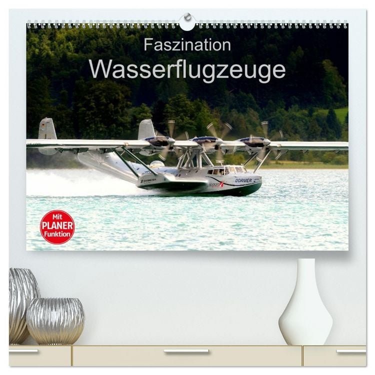 Produktbild: Faszination Wasserflugzeuge (hochwertiger Premium Wandkalender 2026 DIN A2 quer), Kunstdruck in Hochglanz
