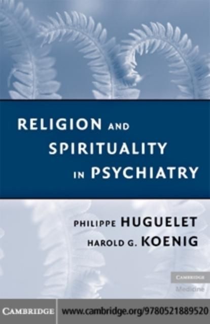 Produktbild: Religion and Spirituality in Psychiatry