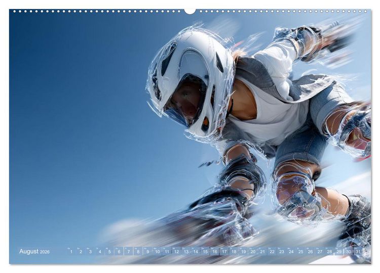 Produktbild: Gro&szlig;e Momente des Sports (hochwertiger Premium Wandkalender 2026 DIN A2 quer), Kunstdruck in Hochglanz