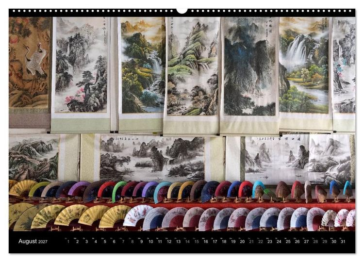 Produktbild: CHINA - Zauberberge am Drachenfluss (Wandkalender 2027 DIN A2 quer), CALVENDO Monatskalender