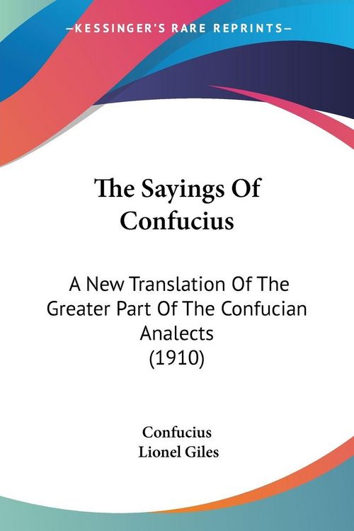 Produktbild: The Sayings Of Confucius
