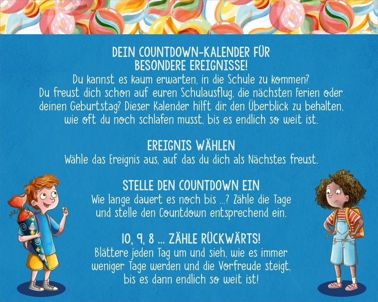 Produktbild: Mein Countdown-Kalender f&uuml;r die Schule