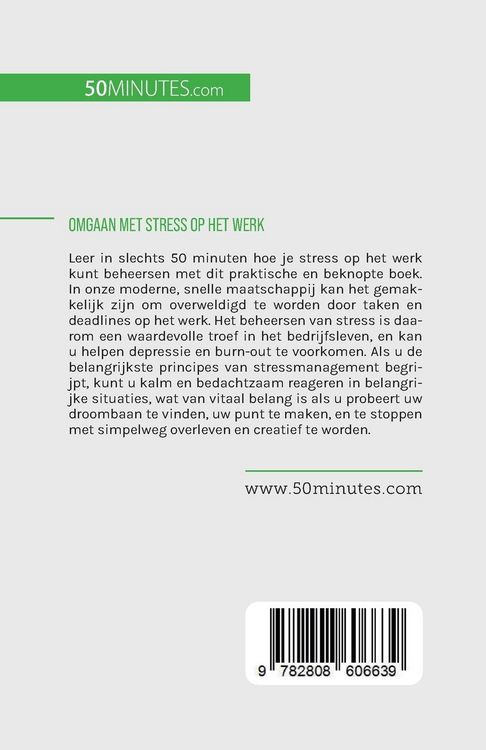 Produktbild: Omgaan met stress op het werk