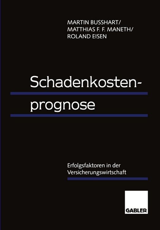 Produktbild: Schadenkostenprognose