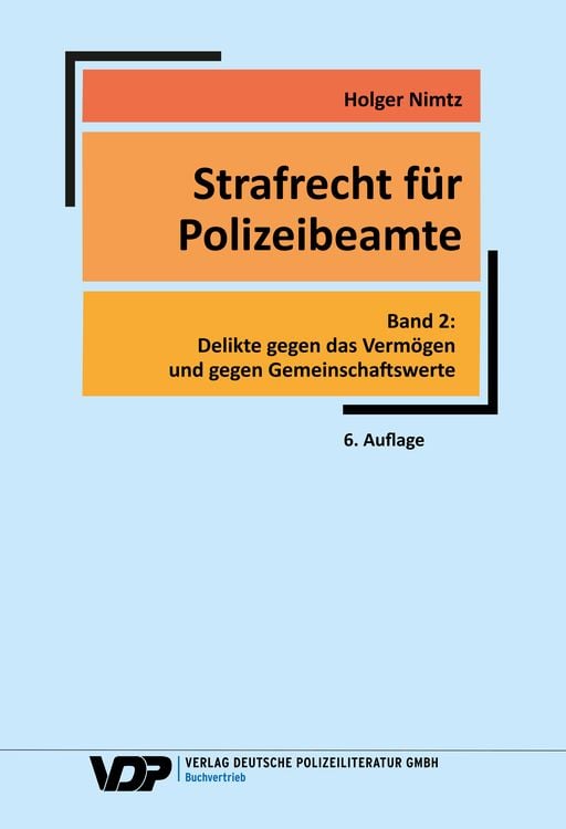 Produktbild: Strafrecht f&uuml;r Polizeibeamte - Band 2