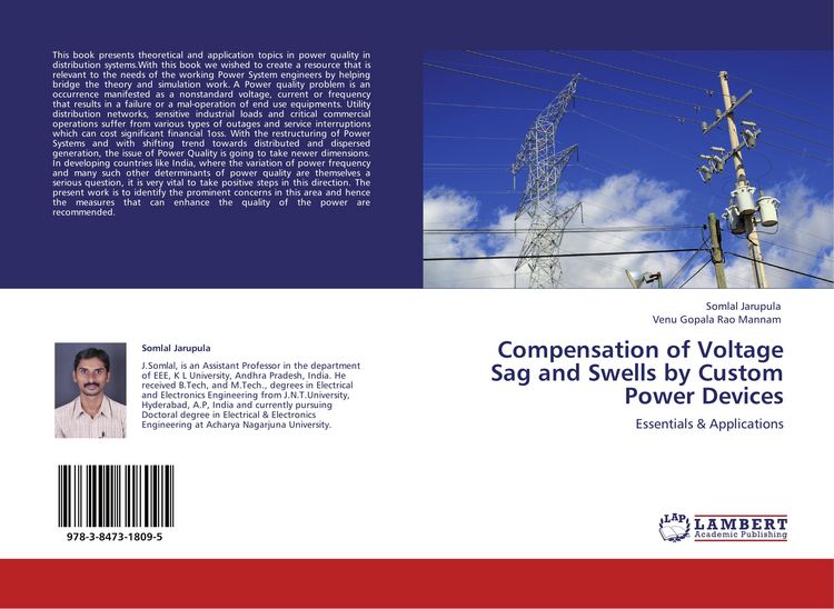 Produktbild: Compensation of Voltage Sag and Swells by Custom Power Devices