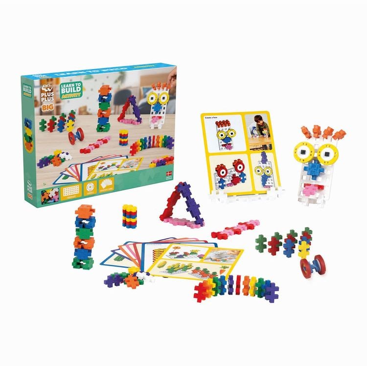 Produktbild: Plus-Plus 130 Kreativ Bausteine BIG Aktivit&auml;ten Set