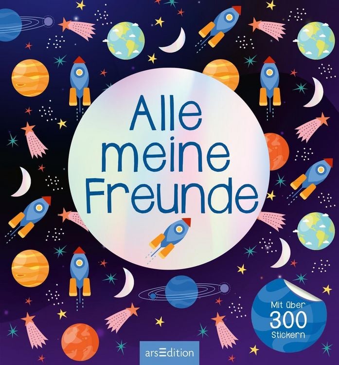 Produktbild: Alle meine Freunde &ndash; Weltraum | Mit &uuml;ber 300 Stickern
