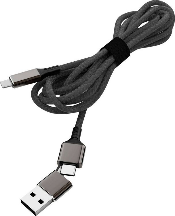 Produktbild: Smrter USB-Kabel USB 2.0 USB-C&reg; Stecker, USB-C&reg; Stecker 1.00 m SMRTER_SPEEDY_C_BK