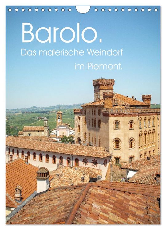 Produktbild: Barolo. Das malerische Weindorf im Piemont. (Wandkalender 2026 DIN A4 hoch), CALVENDO Monatskalender