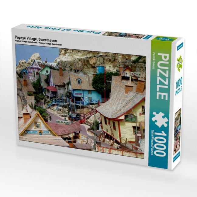 Produktbild: CALVENDO Puzzle Popeye Village, Sweethaven | 1000 Teile Lege-Gr&ouml;&szlig;e 64x48cm Foto-Puzzle f&uuml;r gl&uuml;ckliche Stunden