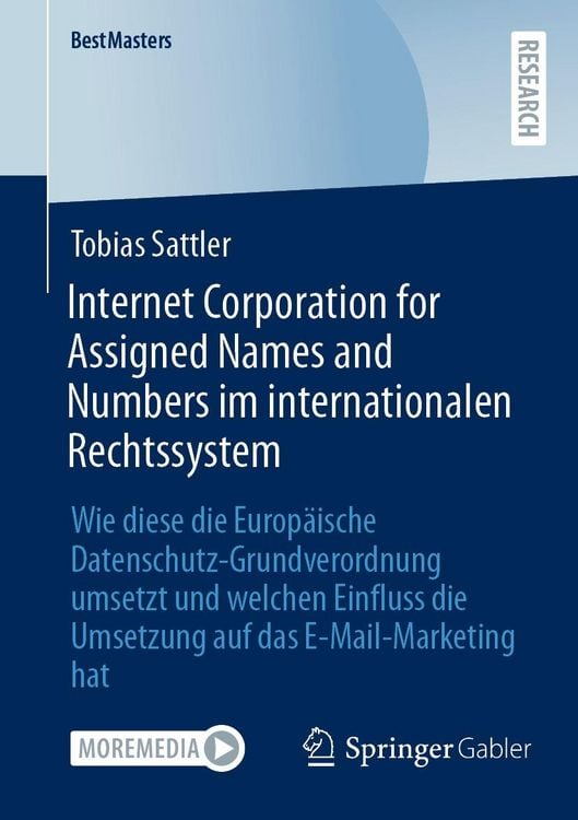 Produktbild: Internet Corporation for Assigned Names and Numbers im internationalen Rechtssystem