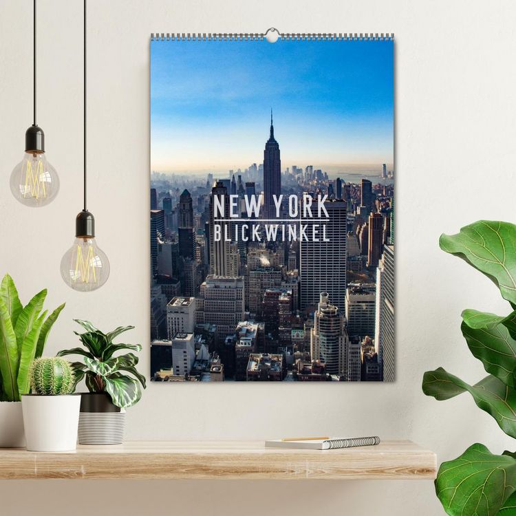 Produktbild: New York - Blickwinkel (Wandkalender 2026 DIN A2 hoch), CALVENDO Monatskalender