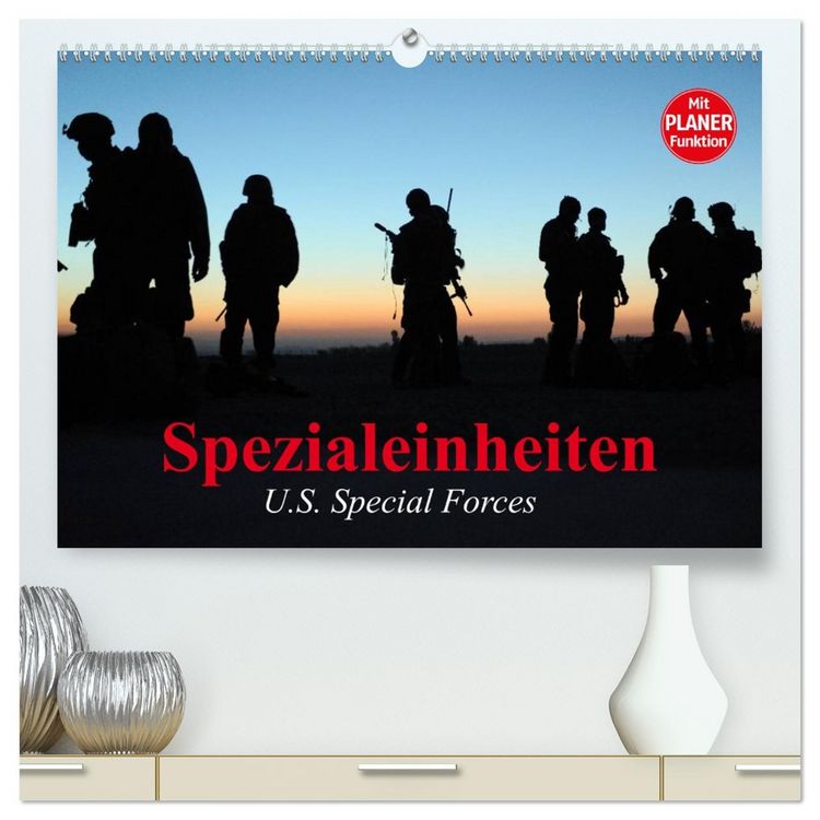 Produktbild: Spezialeinheiten &bull; U.S. Special Forces (hochwertiger Premium Wandkalender 2026 DIN A2 quer), Kunstdruck in Hochglanz