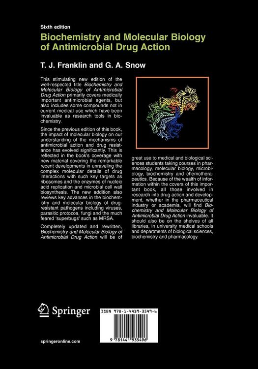 Produktbild: Biochemistry and Molecular Biology of Antimicrobial Drug Action