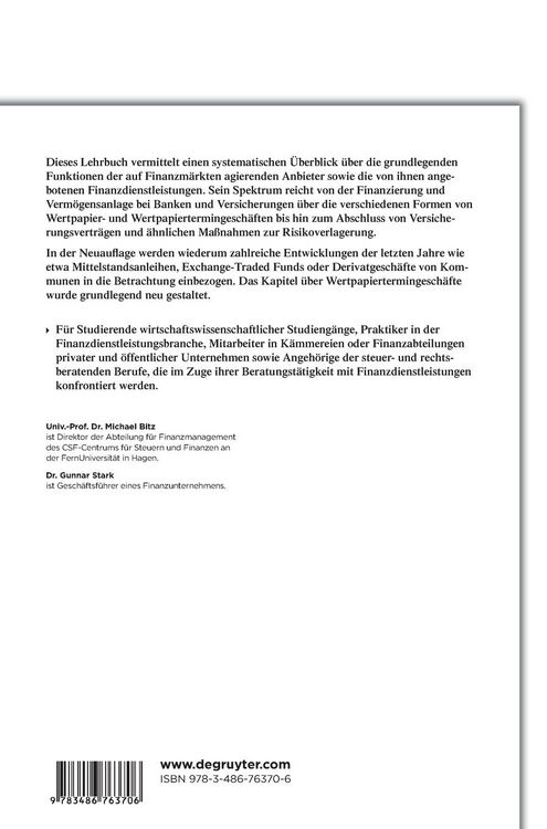 Produktbild: Finanzdienstleistungen
