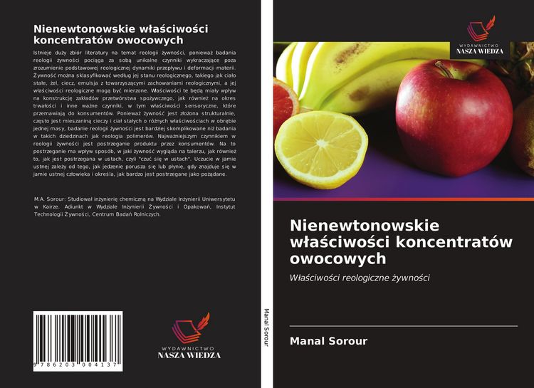 Produktbild: Nienewtonowskie w&iquest;a&iquest;ciwo&iquest;ci koncentrat&oacute;w owocowych