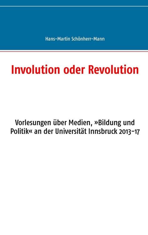 Produktbild: Involution oder Revolution