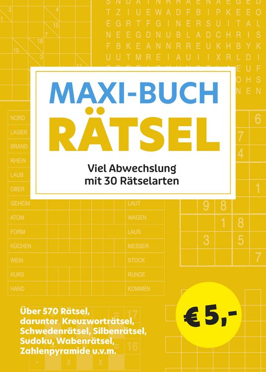 Produktbild: Maxi-Buch R&auml;tsel Band 5