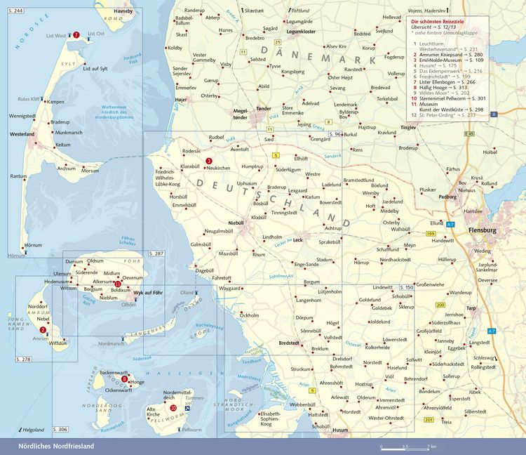 Produktbild: TRESCHER Reisef&uuml;hrer Nordfriesland