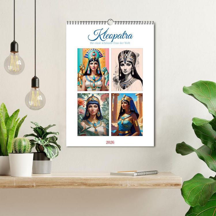 Produktbild: Kleopatra (Wandkalender 2026 DIN A3 hoch), CALVENDO Monatskalender