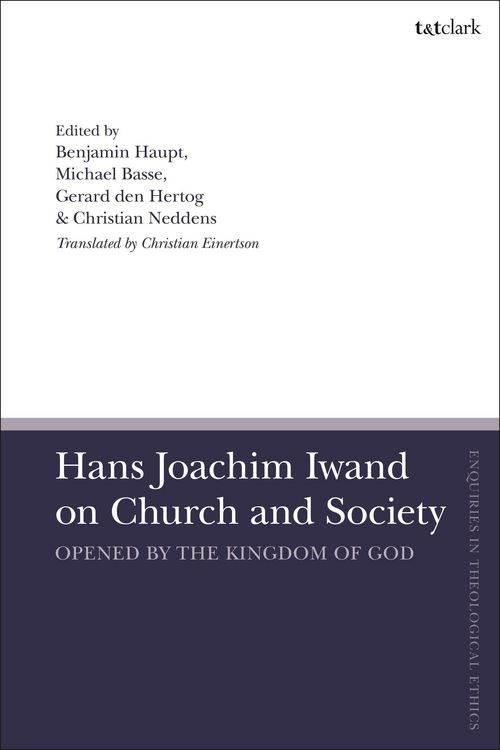 Produktbild: Hans Joachim Iwand on Church and Society