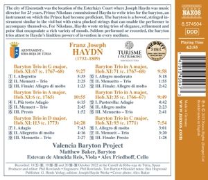 Produktbild: Baryton Trios,Vol. 2