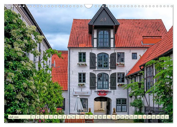 Produktbild: Bezauberndes Flensburg (Wandkalender 2026 DIN A3 quer), CALVENDO Monatskalender