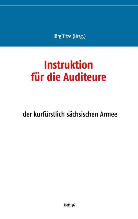 Produktbild: Instruktion f&uuml;r die Auditeure