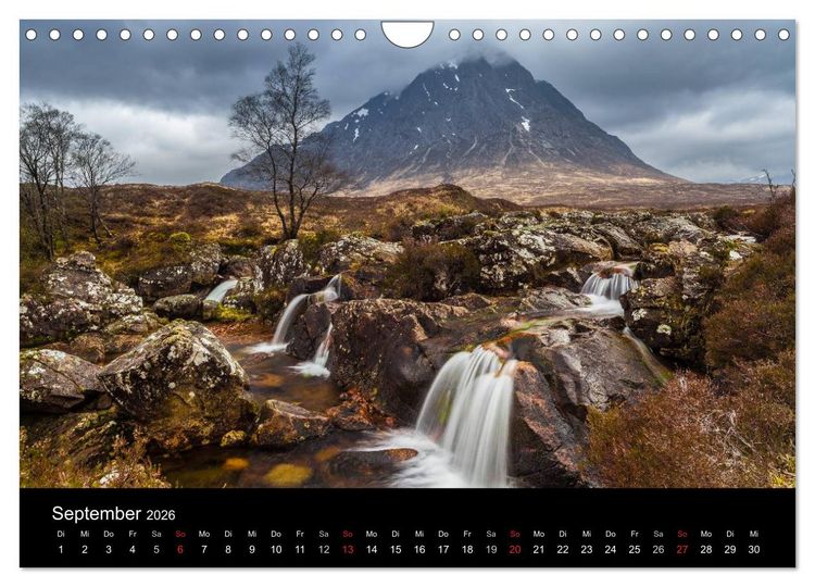 Produktbild: Schottland - Scotland - Alba (Wandkalender 2026 DIN A4 quer), CALVENDO Monatskalender