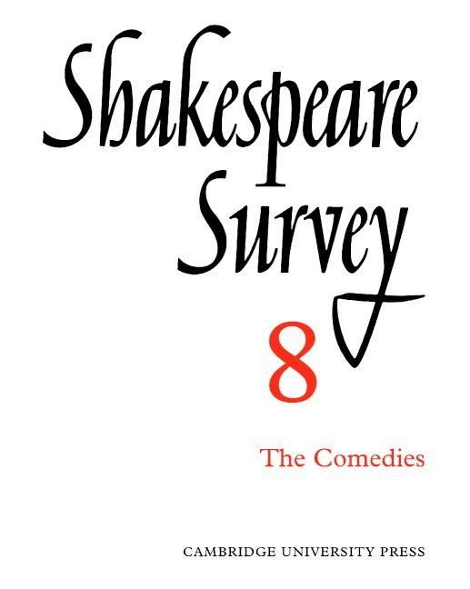 Produktbild: Shakespeare Survey