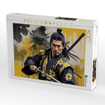 Produktbild: CALVENDO Puzzle Samurai Raidon - Donnergott | 1000 Teile Lege-Gr&ouml;&szlig;e 64x48cm Foto-Puzzle f&uuml;r gl&uuml;ckliche Stunden