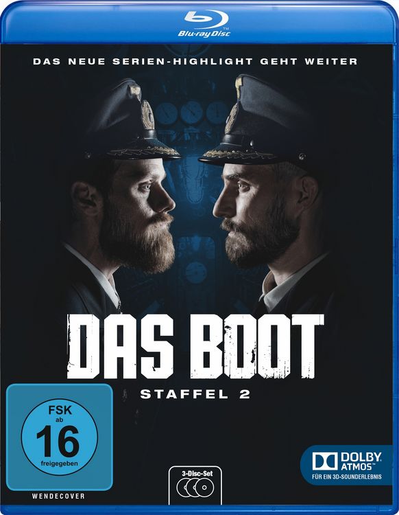Produktbild: Das Boot - Staffel 2 [3 BRs]